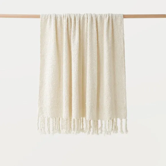 Lillie Boucle Throw Blanket, 130cm x 180cm 3