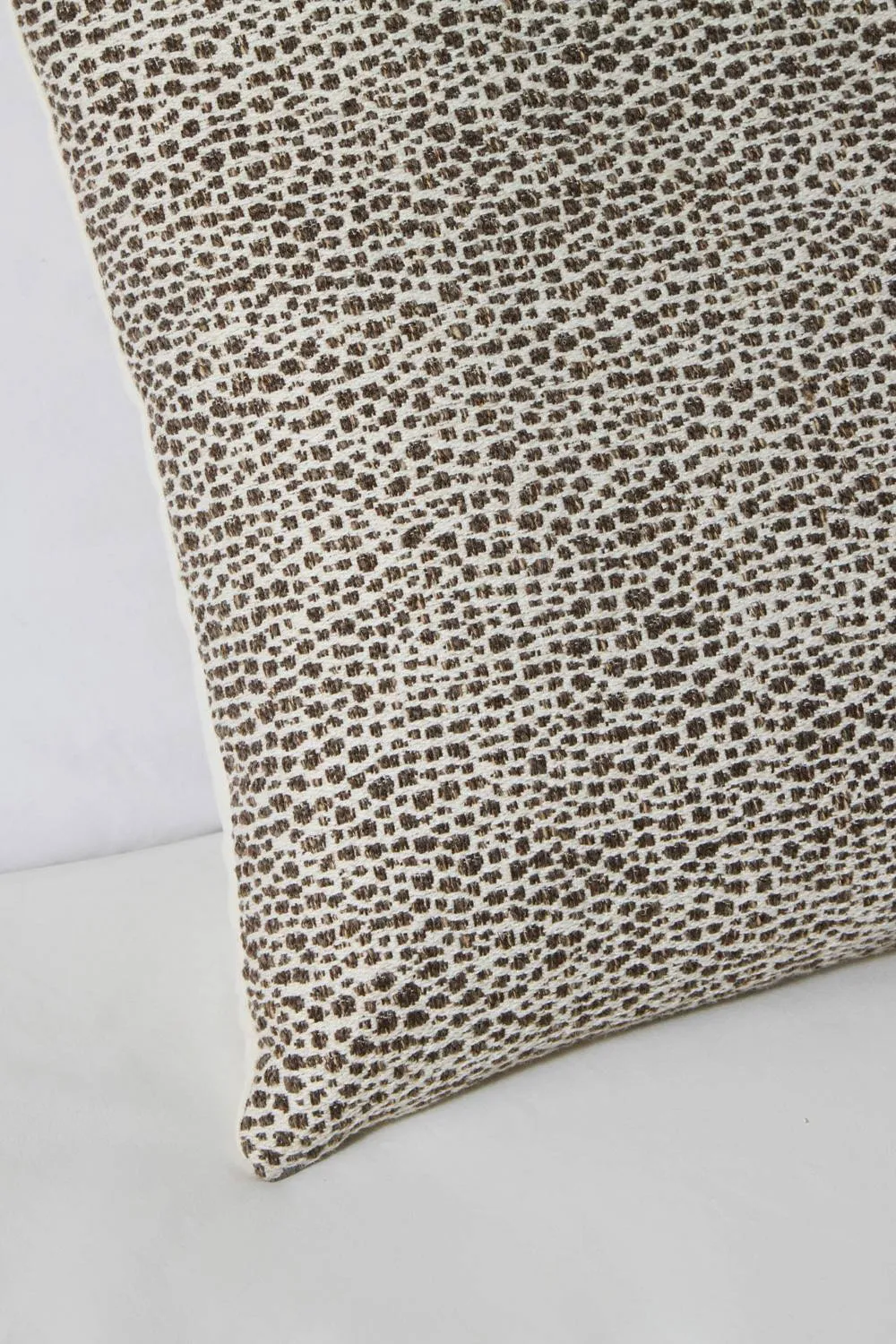 BHS Woven Leopard Print Grey Cushion 2