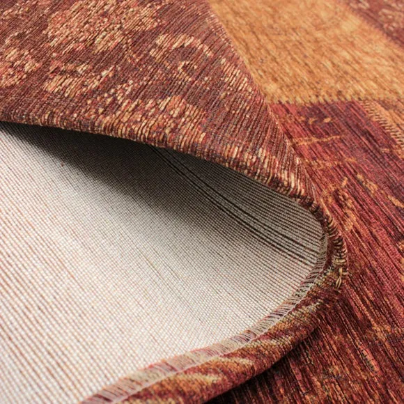 Patchwork Chenille Rug 5