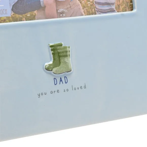 Love Life Dad Ceramic Photo Frame 4