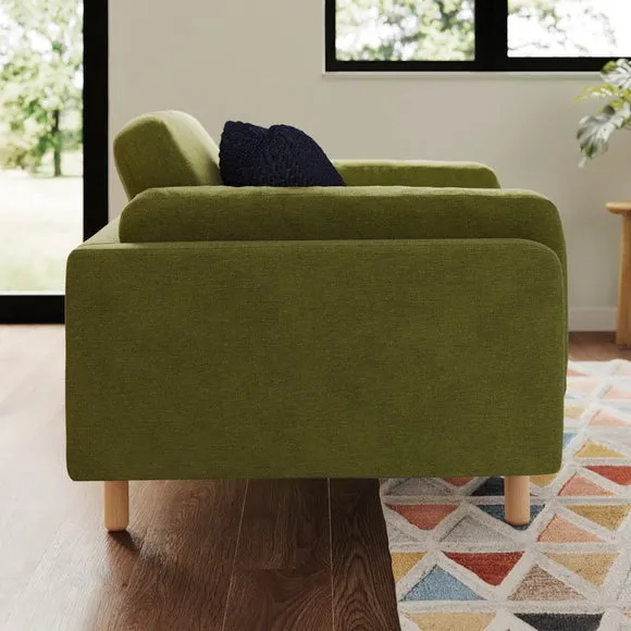 Newton Luxe Chenille Snuggle Chair 2