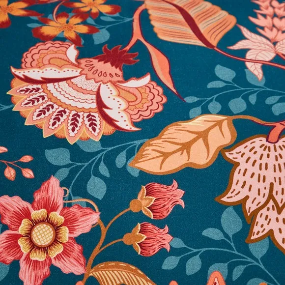 Dorma Tree of Life 100% Cotton Sateen Blackout Pencil Pleat Curtains 3
