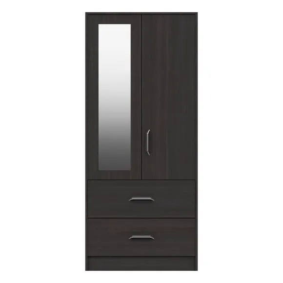Florine Double 2 Drawer Wardrobe