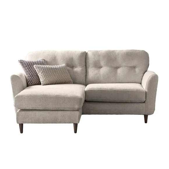 Sven Chunky Chenille Reversible Corner Chaise Sofa 2