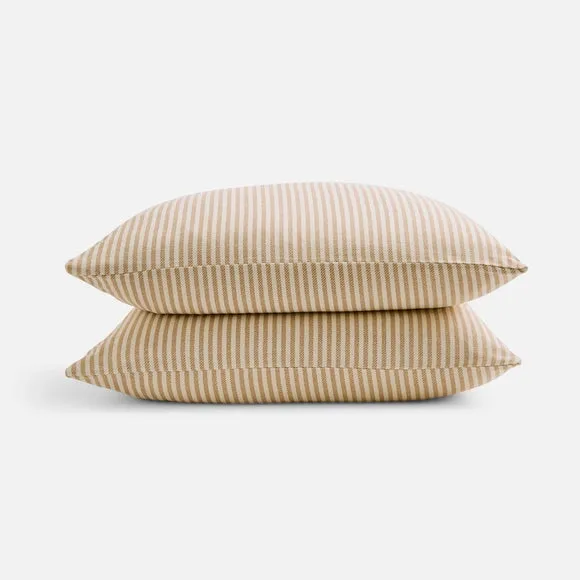 Camille Stripe 100% Brushed Cotton Standard Pillowcase Pair 3