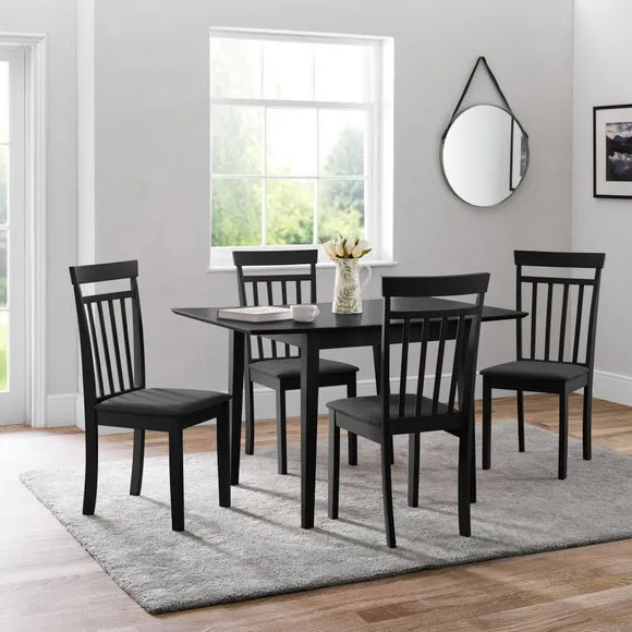 Rufford 4 Seater Dining Table with 4 Coast Chairs