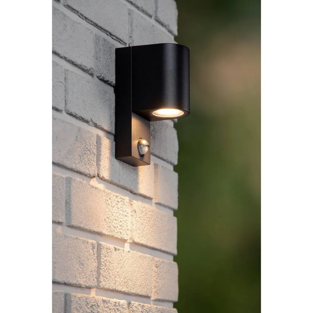 Netlighting Lucide ZARO IR Wall spotlight Outdoor 1xGU10 IP65 Black 3