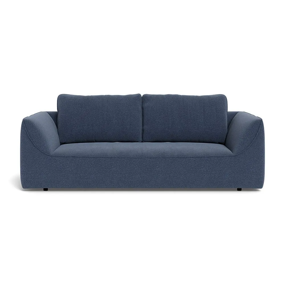 Heal's Morven 3 Seater Sofa Boucle Indigo 1