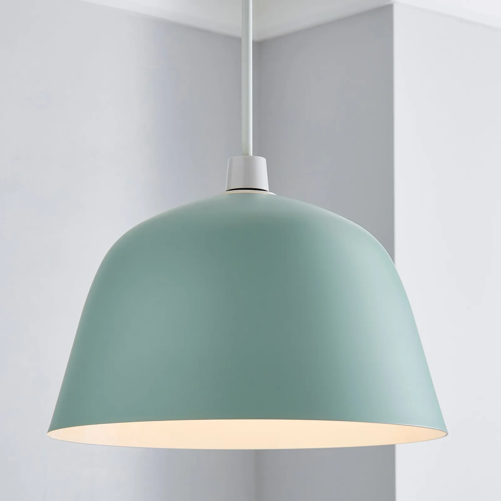 Alba Easy Fit Pendant Green