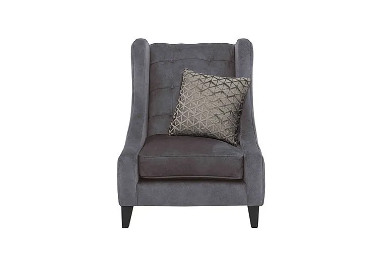 Mariah Fabric Accent Armchair - Dapple Moleskin