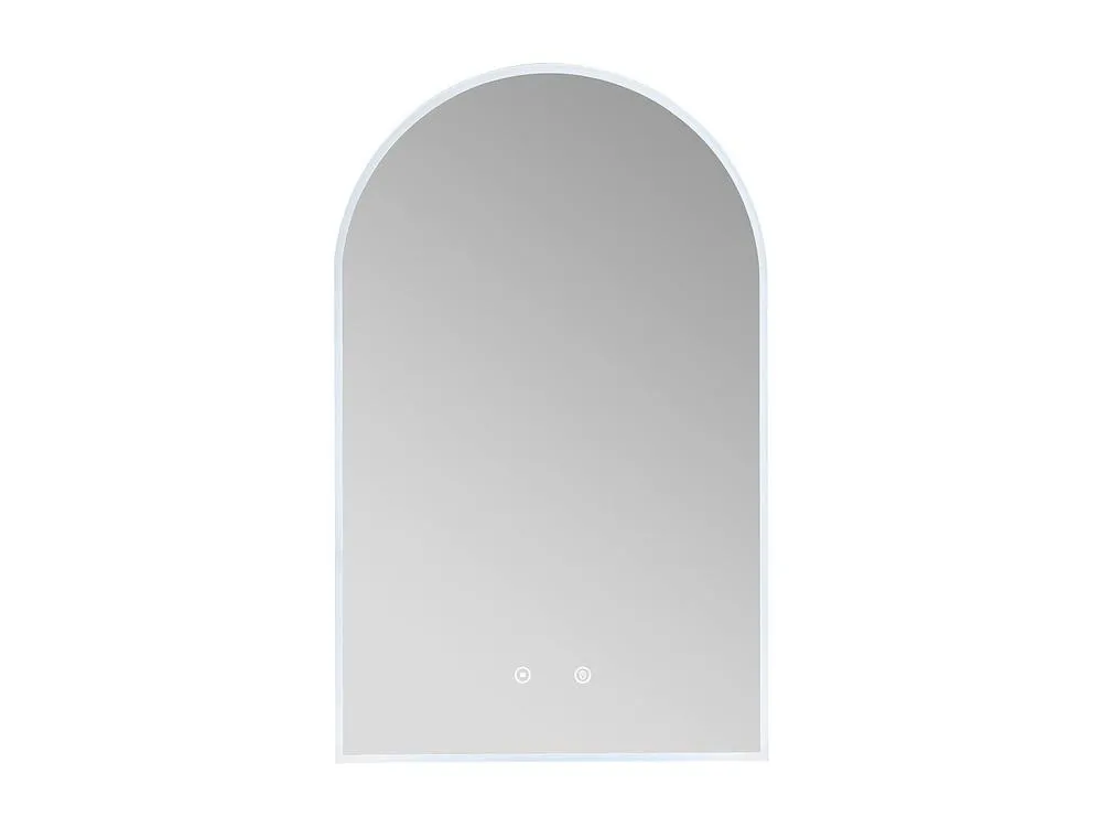 Vente-unique Arched Anti-Mist Bathroom Mirror With Leds - W50 X H80 Cm - ARCADI in Clear 2