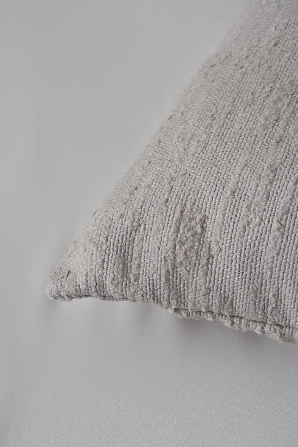 BHS Textured Slub Cushion in Grey 2