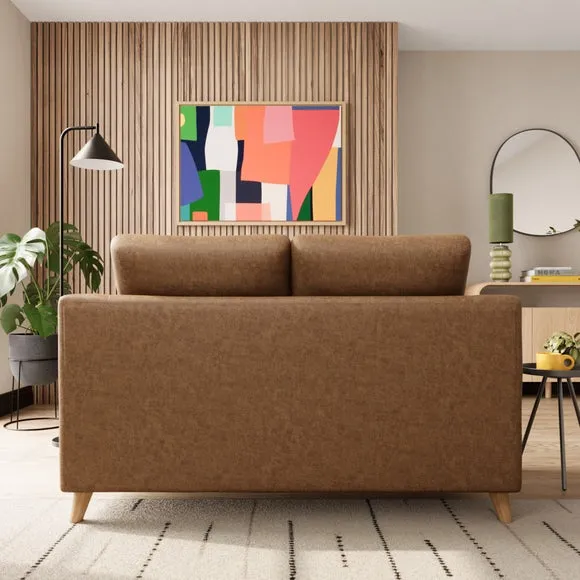 Baxter II Arizona Faux Leather 2 Seater Sofa 2