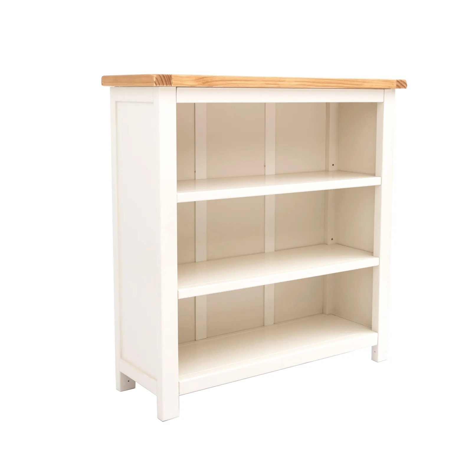 Cabinet Bits Bookcase 90x90x30cm in Off-White 2