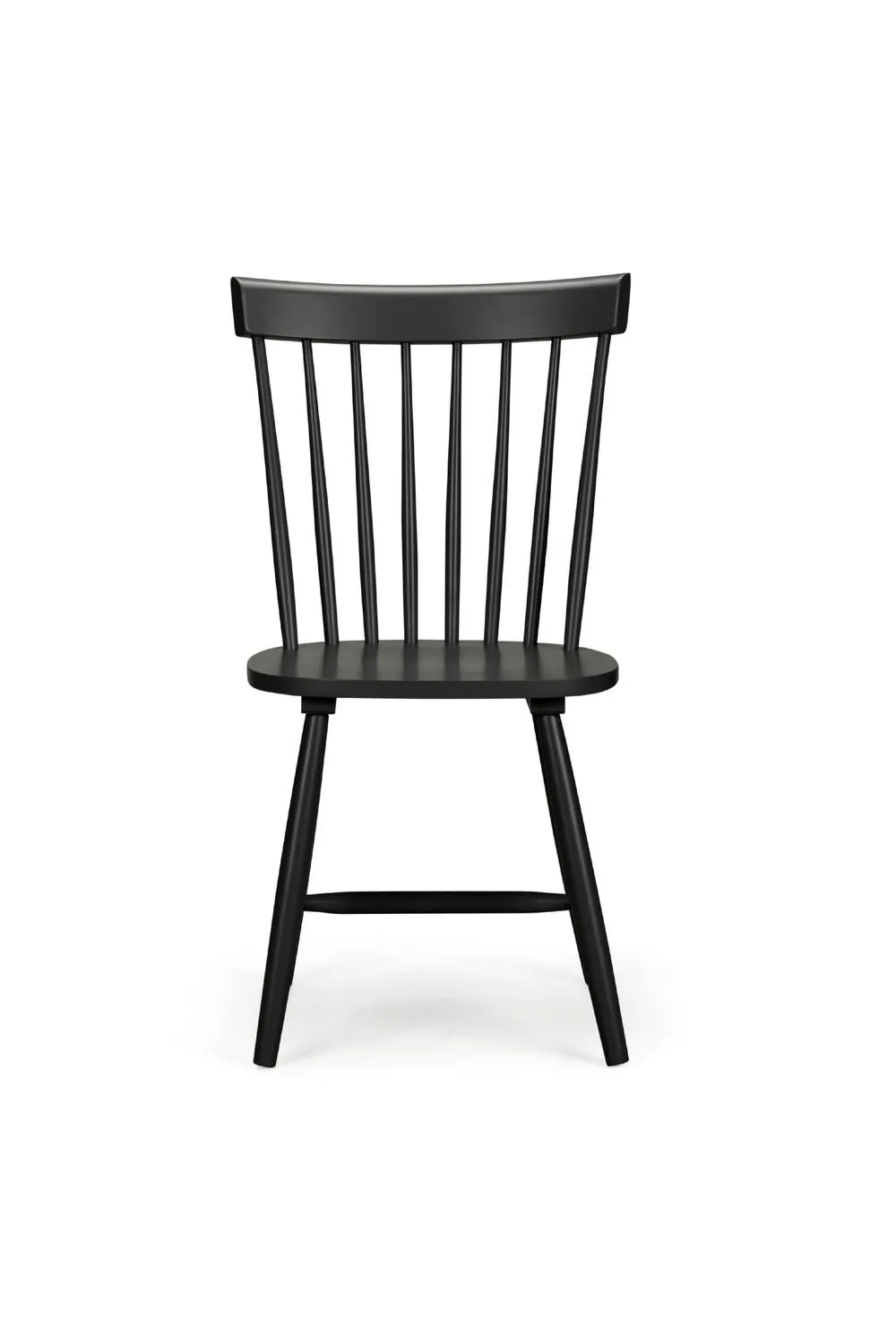 Julian Bowen Torino Spindle Back Dining Chair (Set of 2) in Black 5