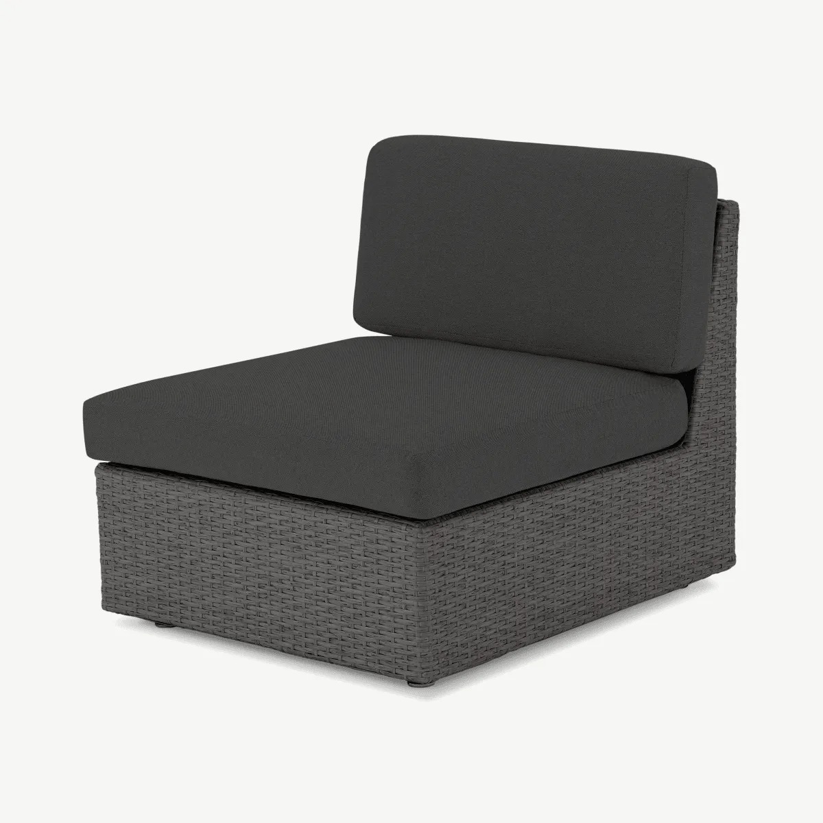 Cordon Garden Modular Middle Unit, Dark Grey