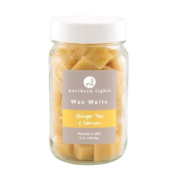 Northern Lights Ginger Tea & Lemon Wax Melts