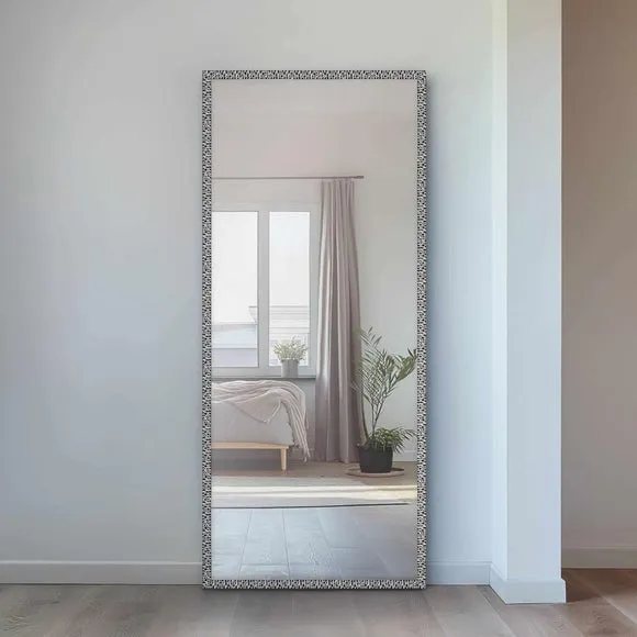 Nielsen Florentina Mosaic Effect Rectangle Full Length Wall Mirror 1