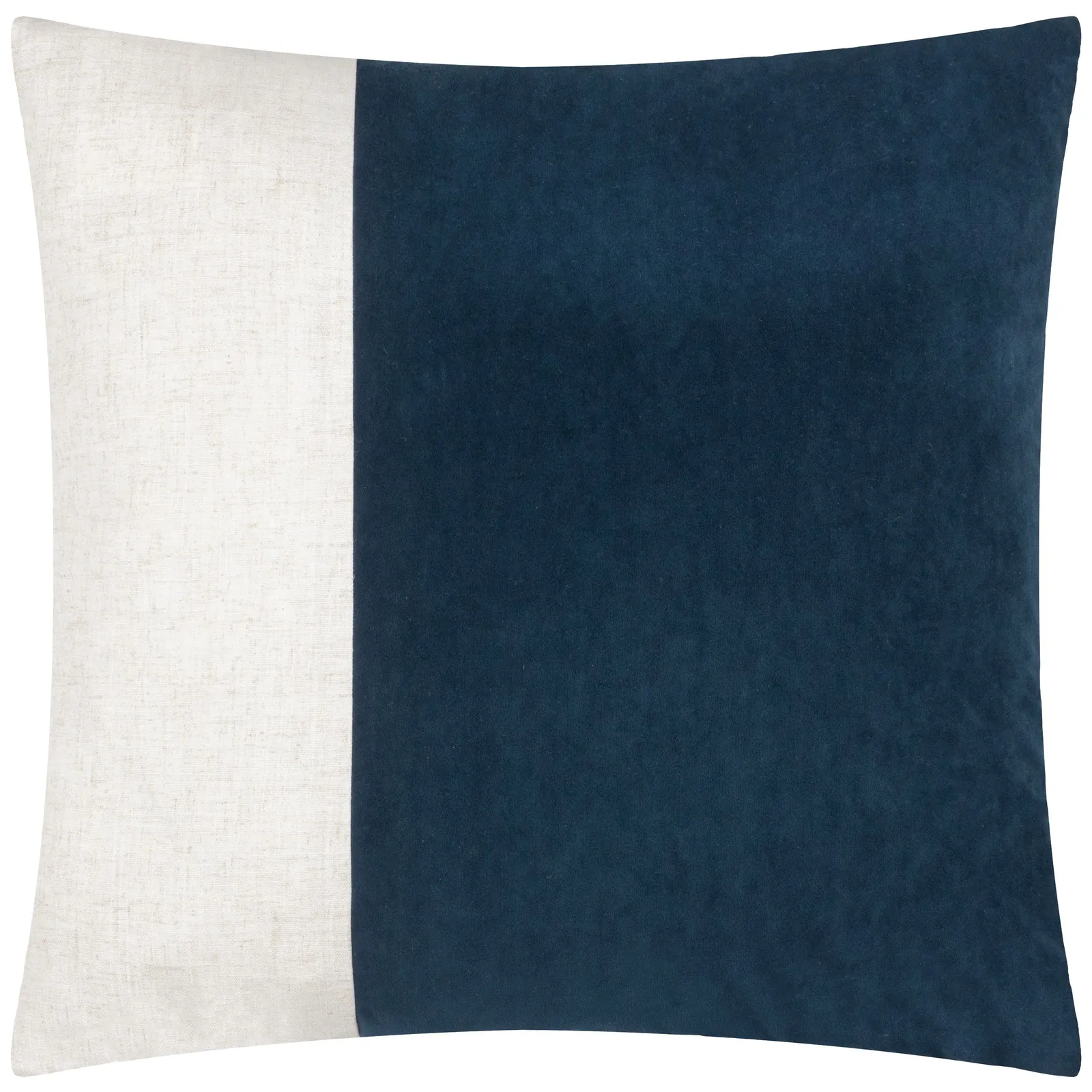 Yard Morden Soft-Washed Velvet Cushion in Indigo 2
