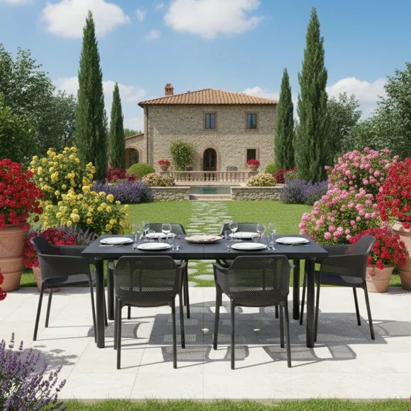 Libeccio Net 6 Seat Dining Set