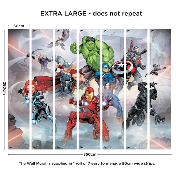 Marvel Avengers Wall Mural 3