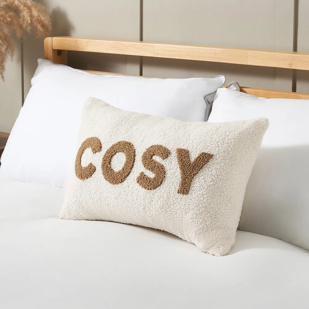 Cosy Boudoir Cushion, Cream