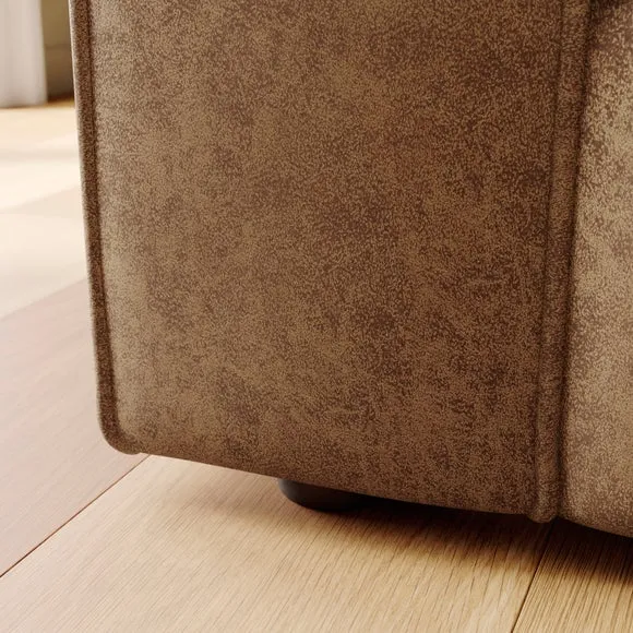 Abel Arizona Faux Leather Snuggle Chair 5