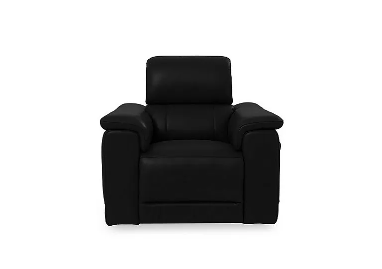 Genius Leather Power Recliner Chair with Power Headrest