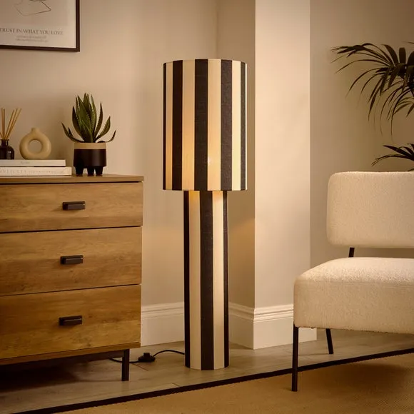 Beatrice Striped Floor Lamp 2