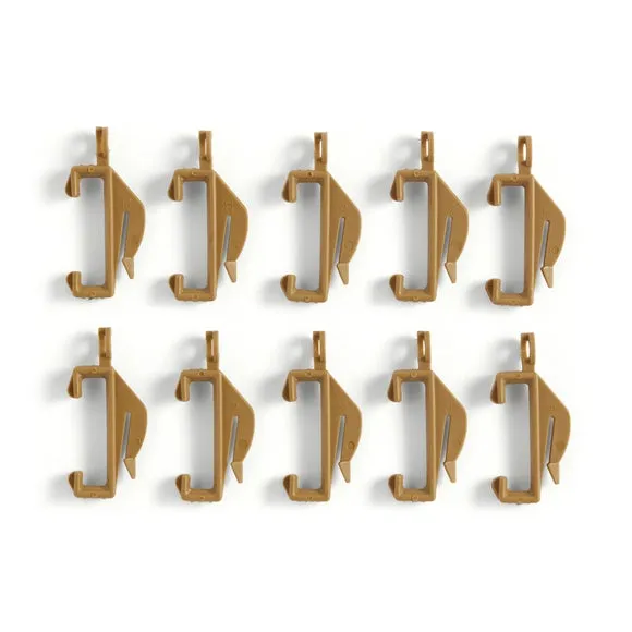 Pack of 10 Curtain Gliders 2