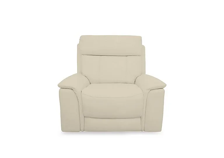 Chill Leather Power Recliner Chair with Bluetooth - BV Bisque