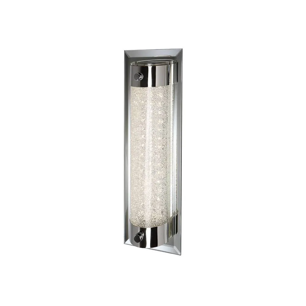 Netlighting Tube Flush 8W LED 4000K Chrome Sand Diamond 680lm in Grey