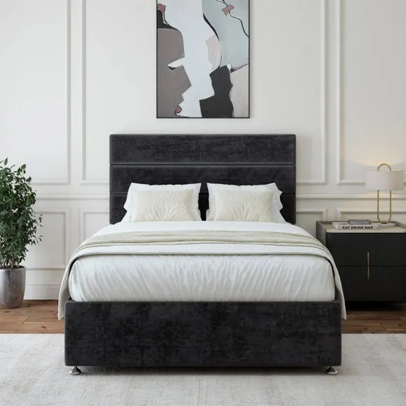 Plush Chenille Universal Divan Base 2