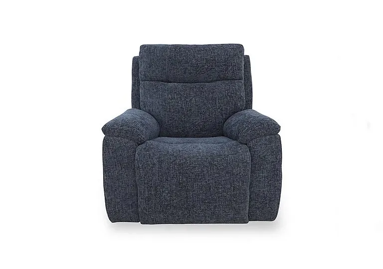 Aero Fabric Power Recliner Chair with Power Headrest - Hopsack Midnight