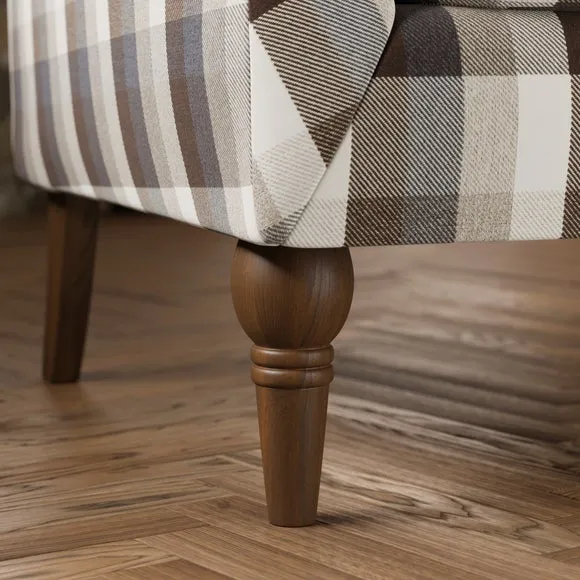 Charnwood Check Grande Armchair 5