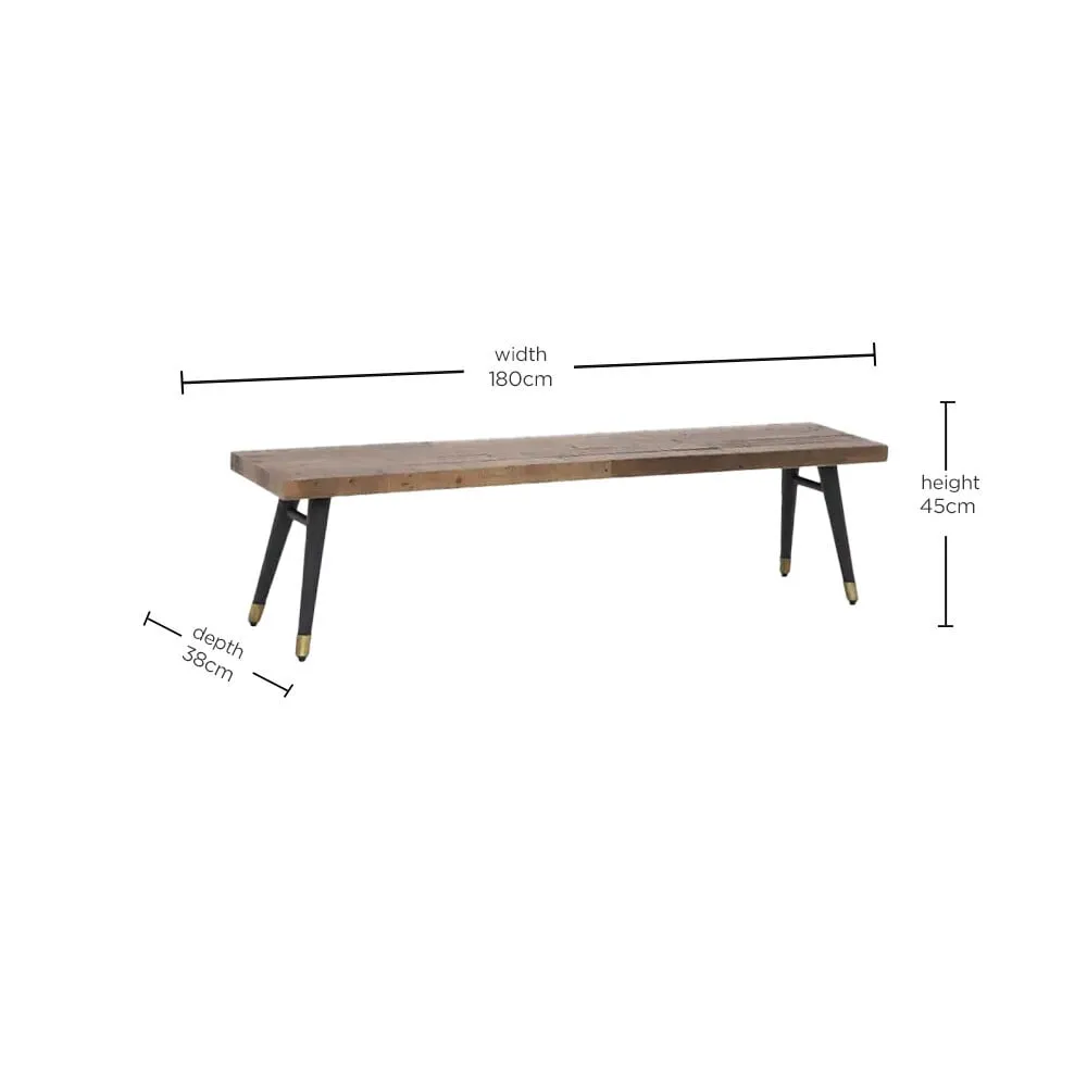 Modi Bench 180X38Cm, Wood | 180cm | Barker & Stonehouse 4