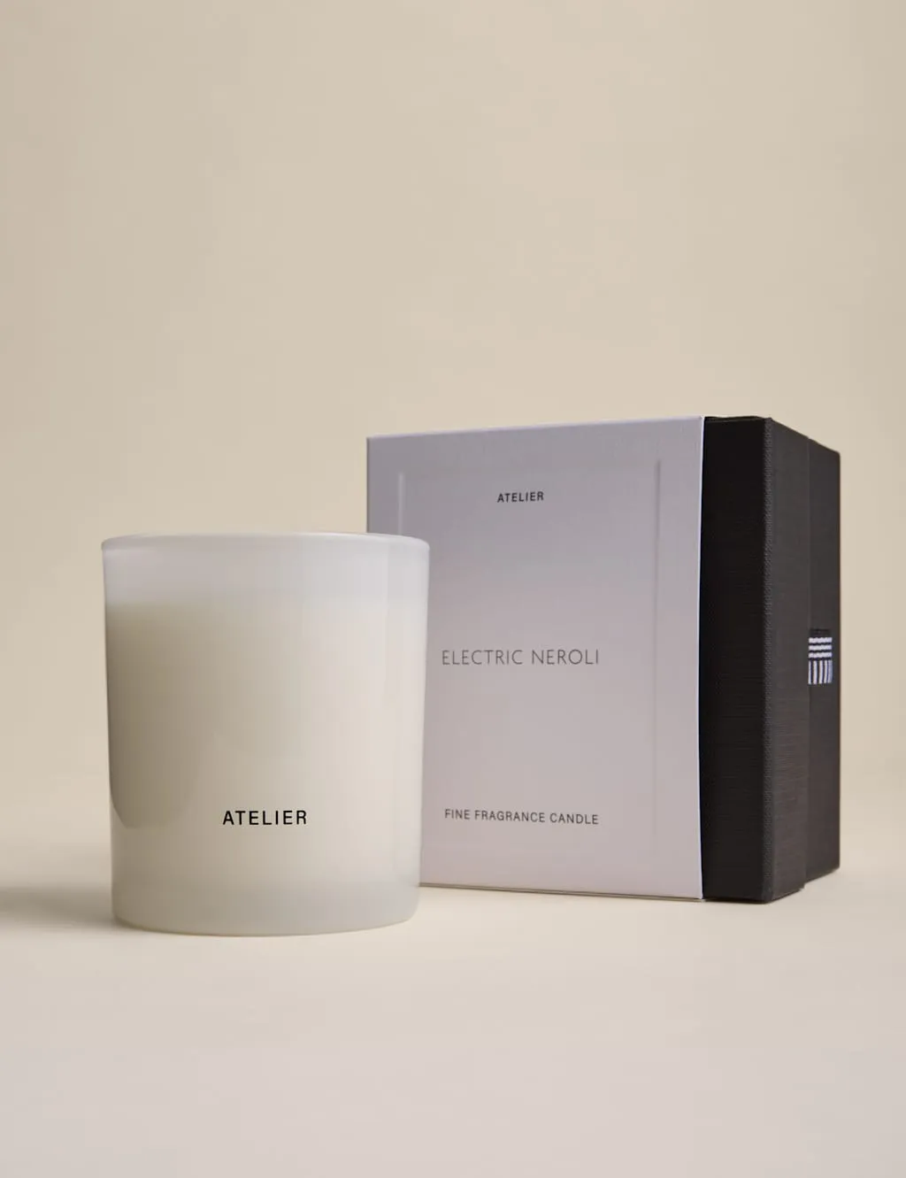 Atelier Electric Neroli Scented Candle Black Mix