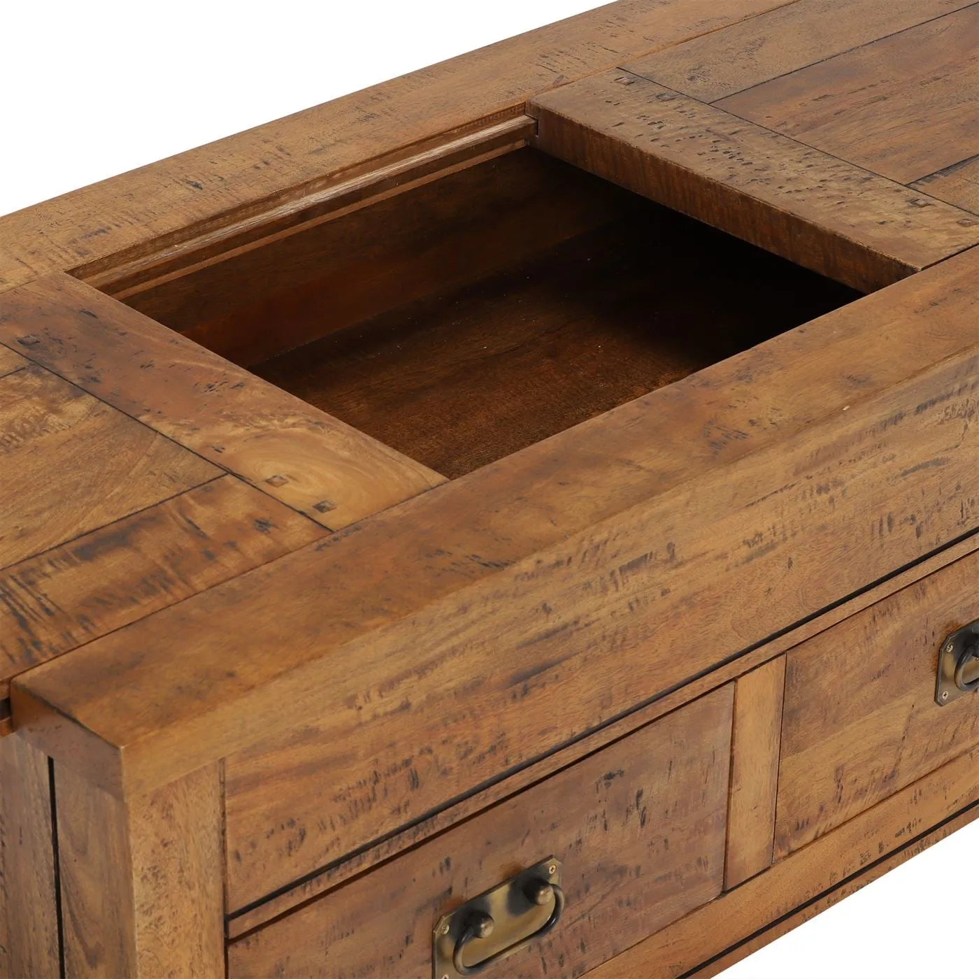 New Frontier Storage Coffee Table, Mango Wood | Barker & Stonehouse 3