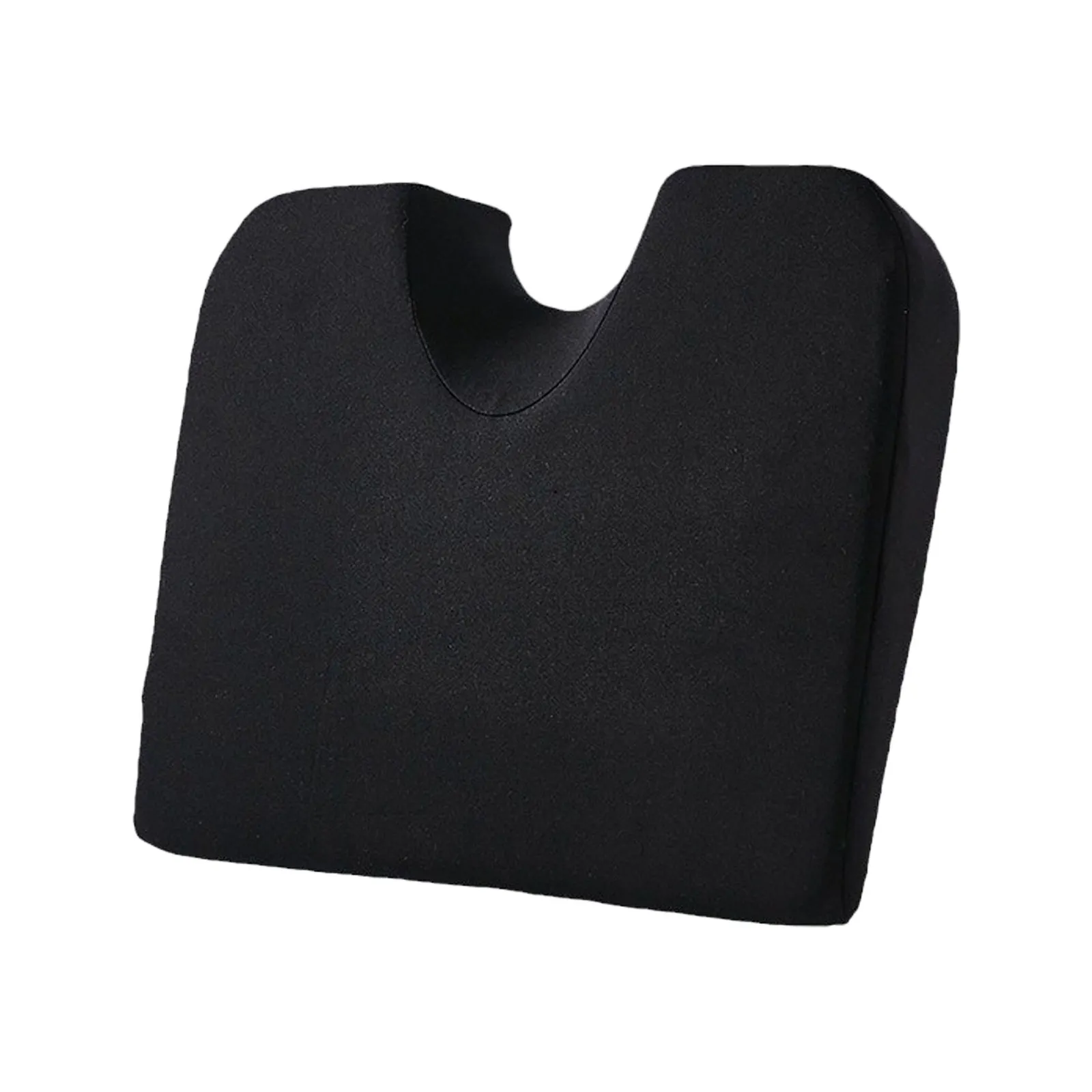 Xample Car Seat Cushion Wedge Seat Cushion Booster Seat Cushion Memory Foam Seat Pad in Black