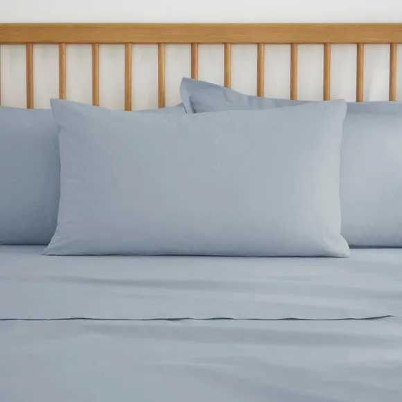 Pure Cotton Standard Pillowcase Pair