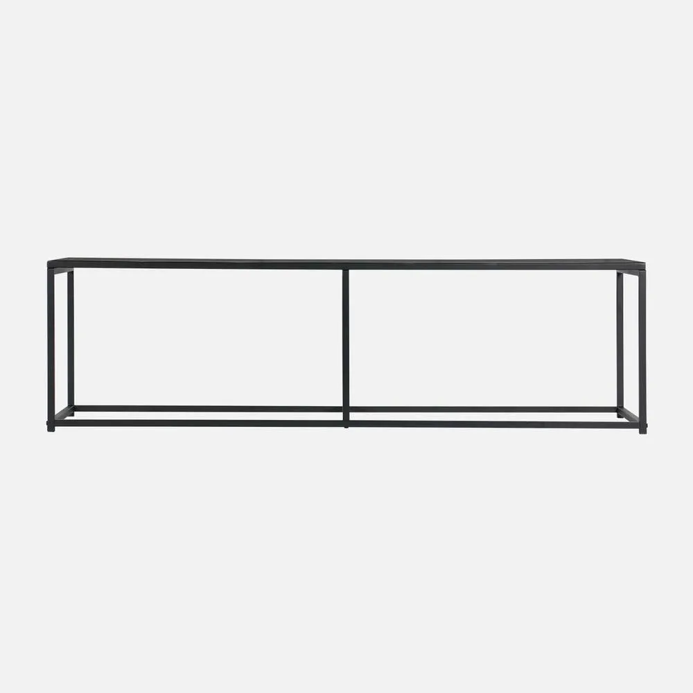 sweeek 140cm Urban-style Tv Unit Metal in Black 2