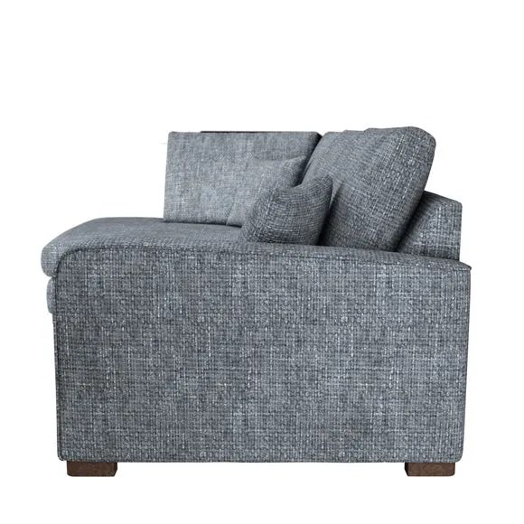 Carson Deep Sit Chunky Chenille Corner Sofa 4