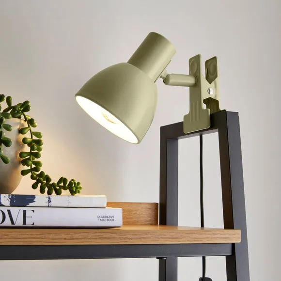 Imi Metal Adjustable Clip-On Task Table Lamp 1