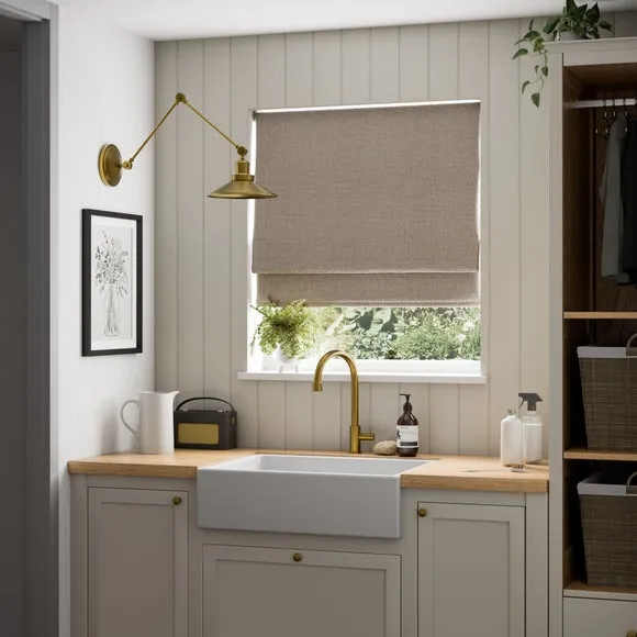 Chester Easy Chain Blackout Roman Blind 1