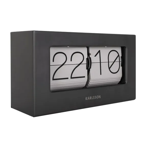 Karlsson Boxed Flip Mantel Clock 2