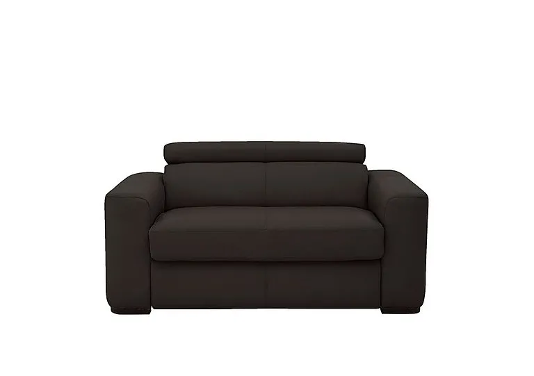 Infinity Leather Chair Sofabed - Dark Chocolate