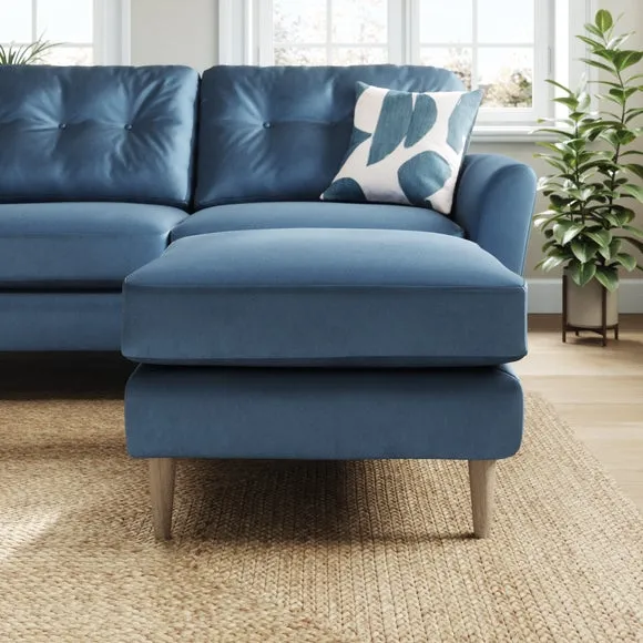 Sven Opulent Velvet Footstool 3