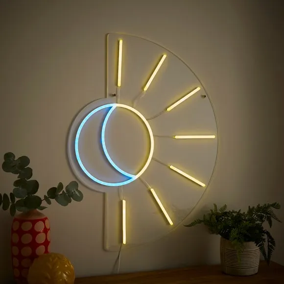 Sun and Moon Neon Sign 2