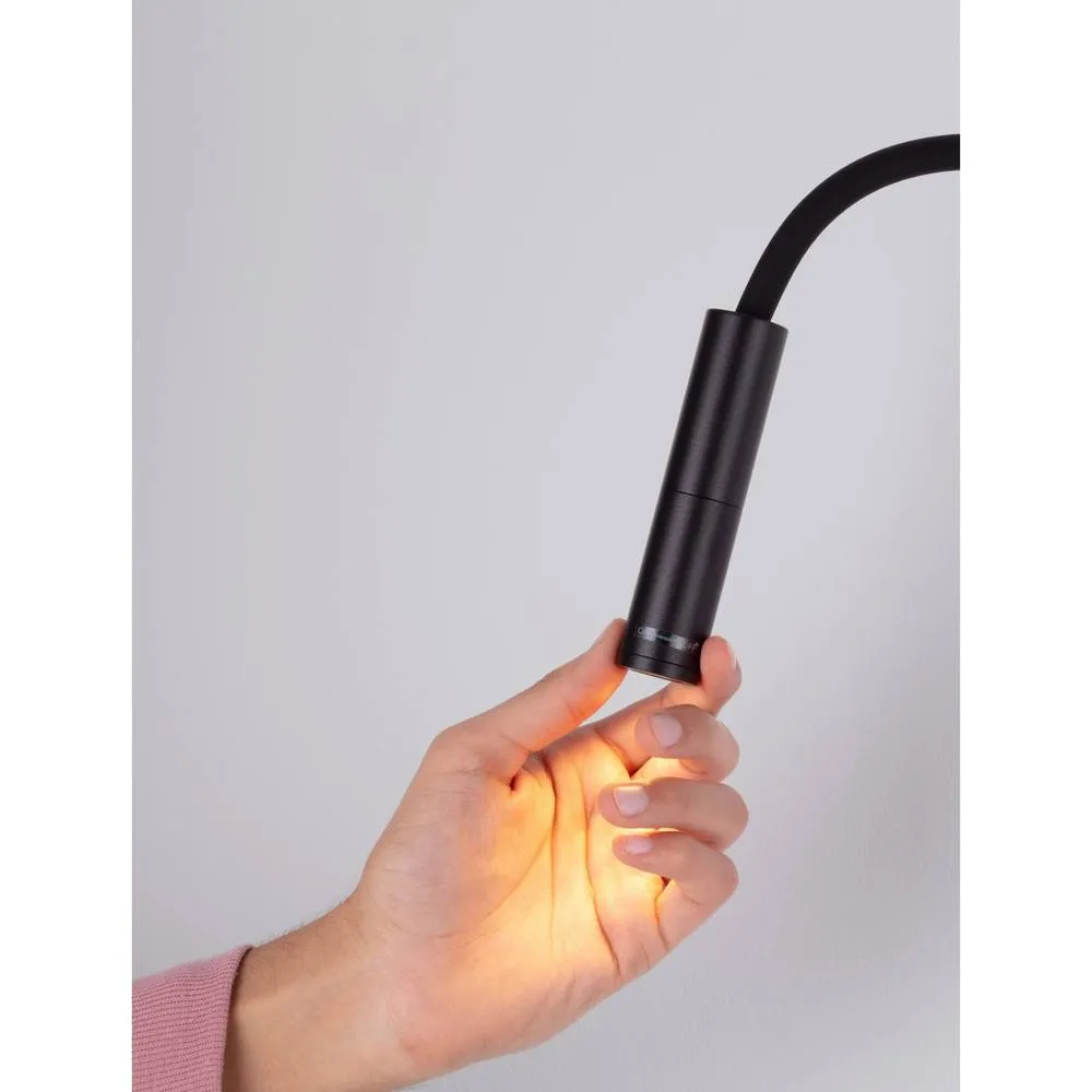 Netlighting Sonica Reading Wall Light Sandy Black LED 6W 453lm IP44 Switch on off 5