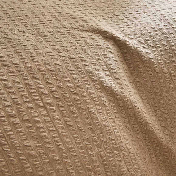 Seersucker Woven 100% Cotton Duvet Cover & Pillowcase Set 3